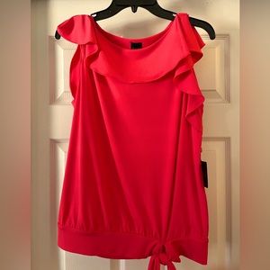 Rafaella women’s sleeveless blouse; size M; NWT